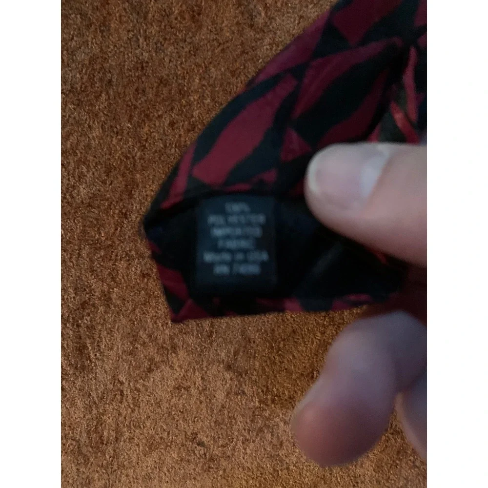 Vintage Coca-Cola Polar Bear Necktie Mens Red Black Soda Advertising Tie USA